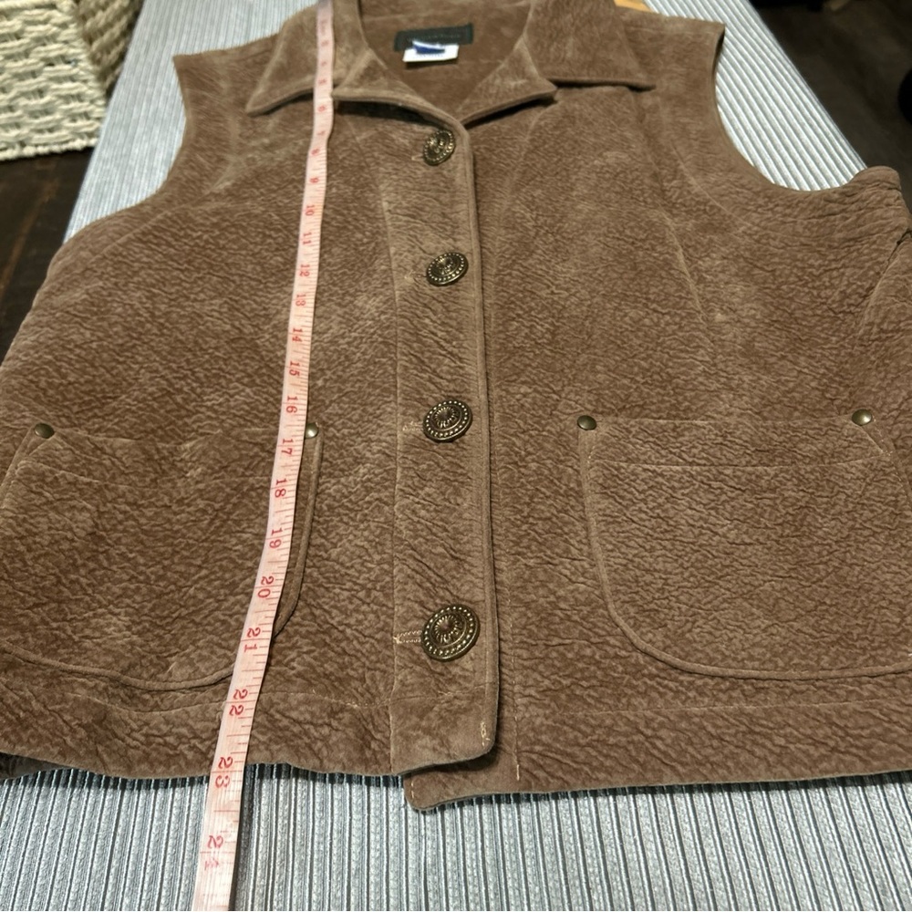 Willowbend Vest Button-Up Front Pockets | Size M | Preowned V1 - Picture 13 of 16